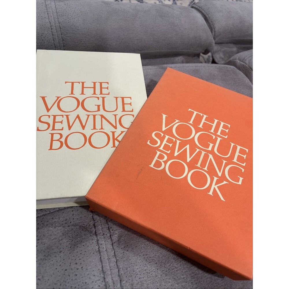 The Vogue Sewing Book - 1st Edition - Vintage 1970 With Slipcase EUC HB Cover